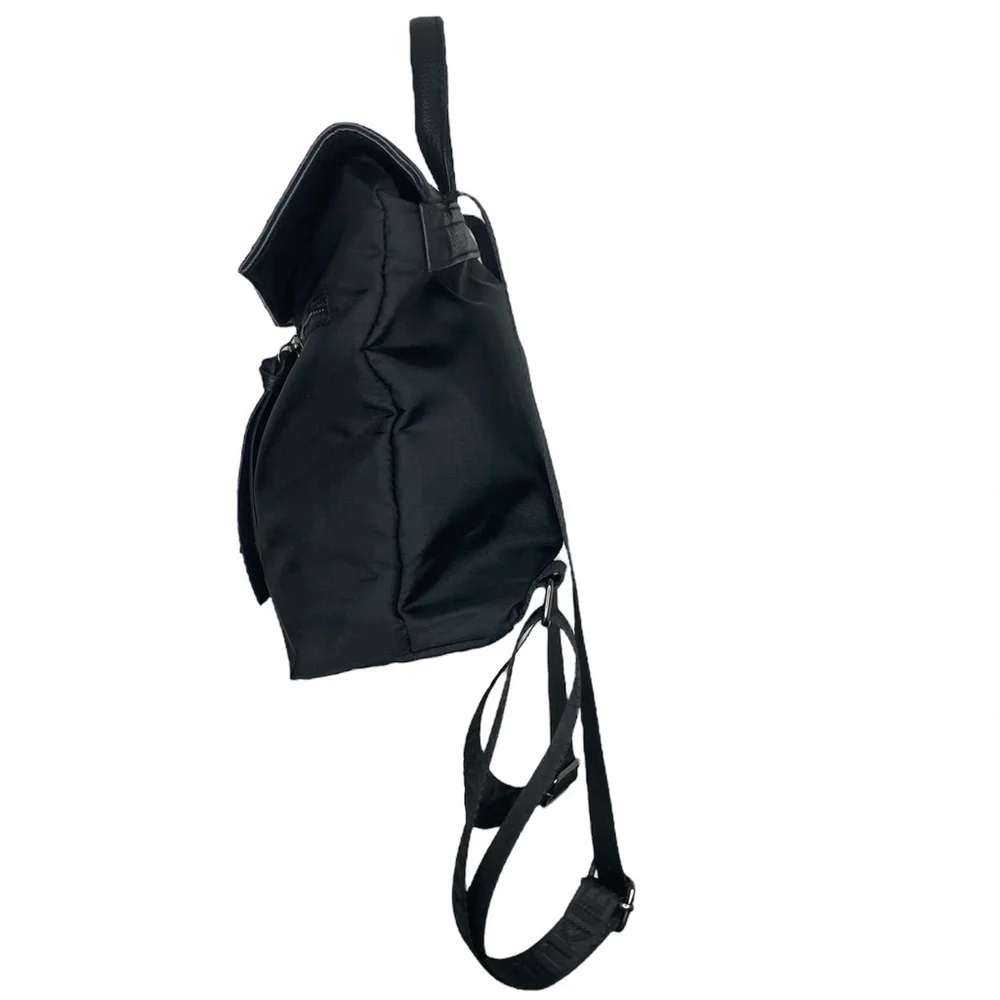 Botkier Black Nylon and Leather Backpack